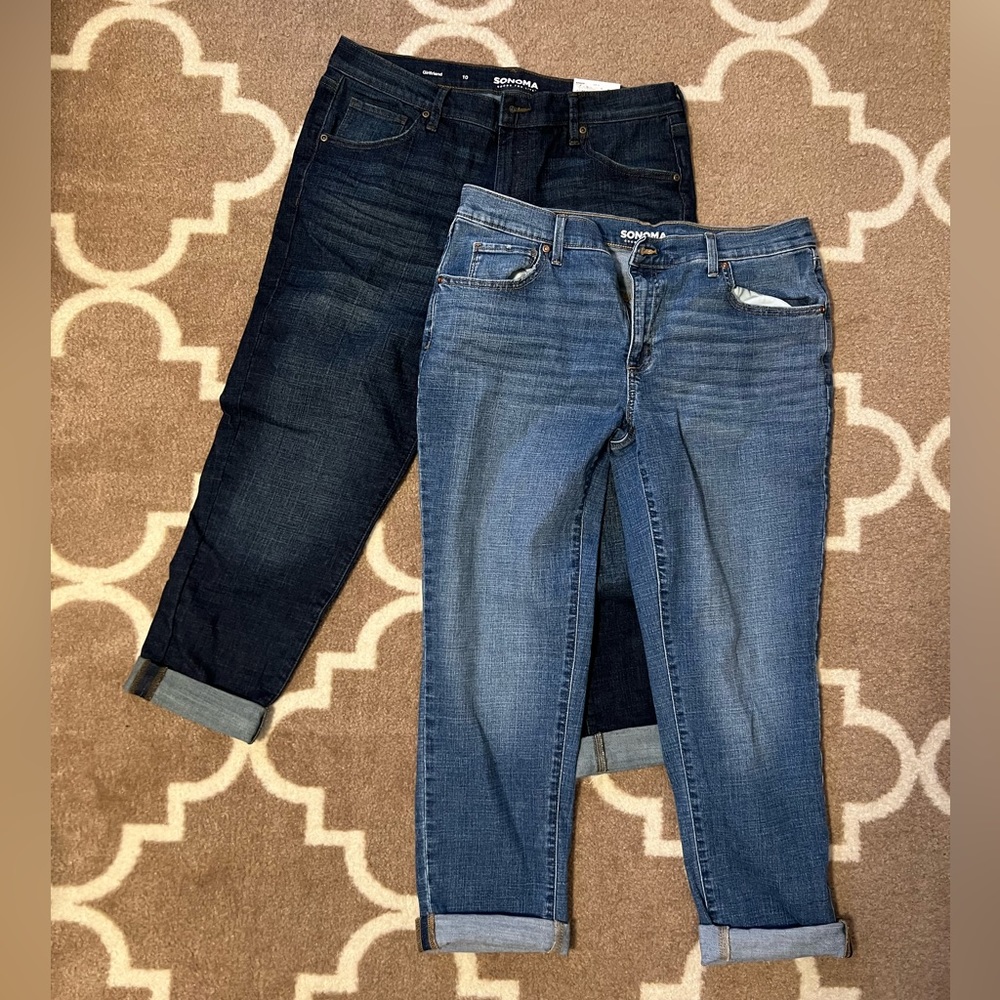 Sonoma Girlfriend Jeans